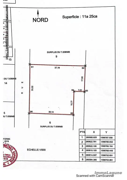 Terrain à Saly — référence T2984