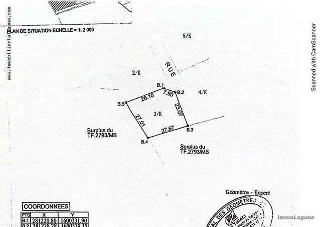 Terrain à Nguerigne — référence T3059