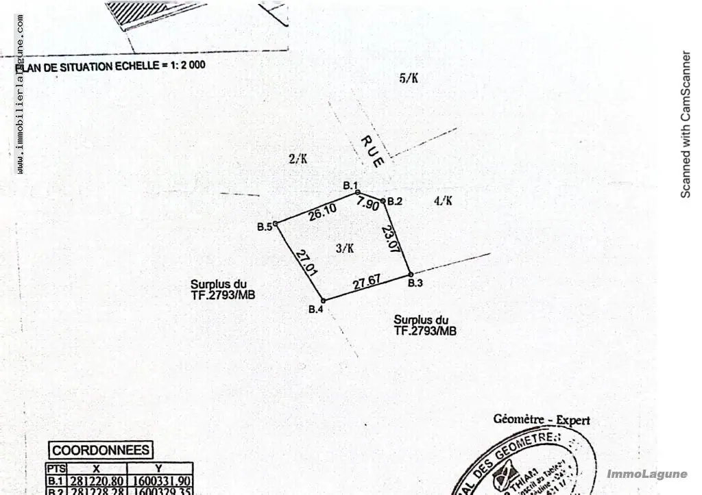 Terrain à Nguerigne — référence T3059